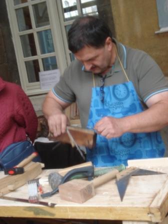 Portrait d’un artisan du patrimoine, Philippe Bulle.
