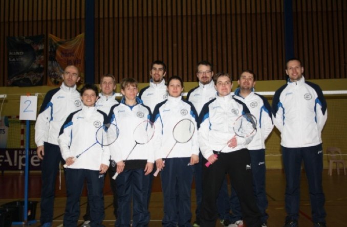 Championnats de France de badminton sourd organisés les 23, 24 et 25 mai 2014 à Besançon