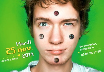 Ados et jeux vidéo, colloque ce mardi 25 novembre 2014 à Besançon