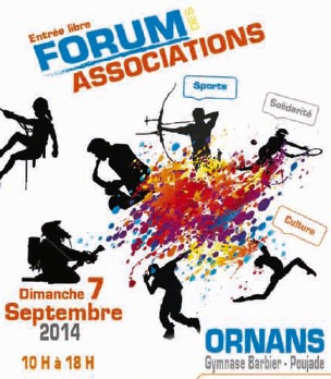 Le forum des associations à Ornans, dimanche 7 septembre 2014