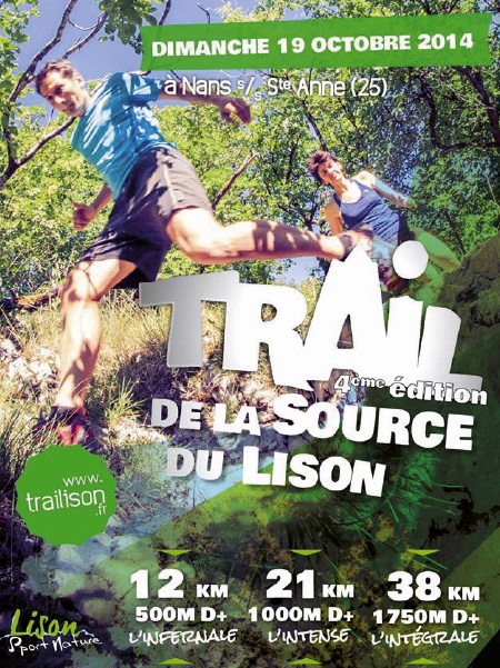En mode trail le dimanche 19 octobre 2014 !