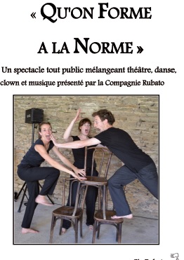 Spectacle «Qu’on forme à la norme» samedi 12 décembre 2015 à Déservillers