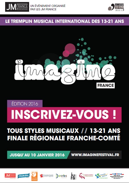 Inscrivez-vous au tremplin musical international « imagine » jusqu&rsquo;au 10 janvier 2015 !