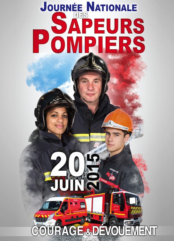 13e journée nationale des sapeurs-pompiers, samedi 20 juin 2015 à Pontarlier