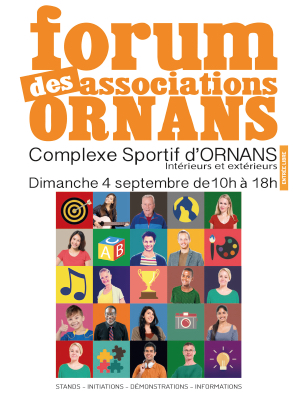 Le 4 septembre, venez rencontrer les associations ornanaises !