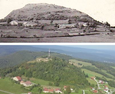 Le château de Montmahoux.