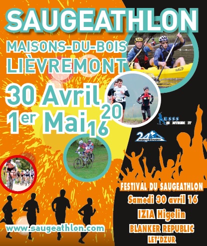 C’est parti pour le Saugeathlon du 29 avril et 1er mai à Arçon !