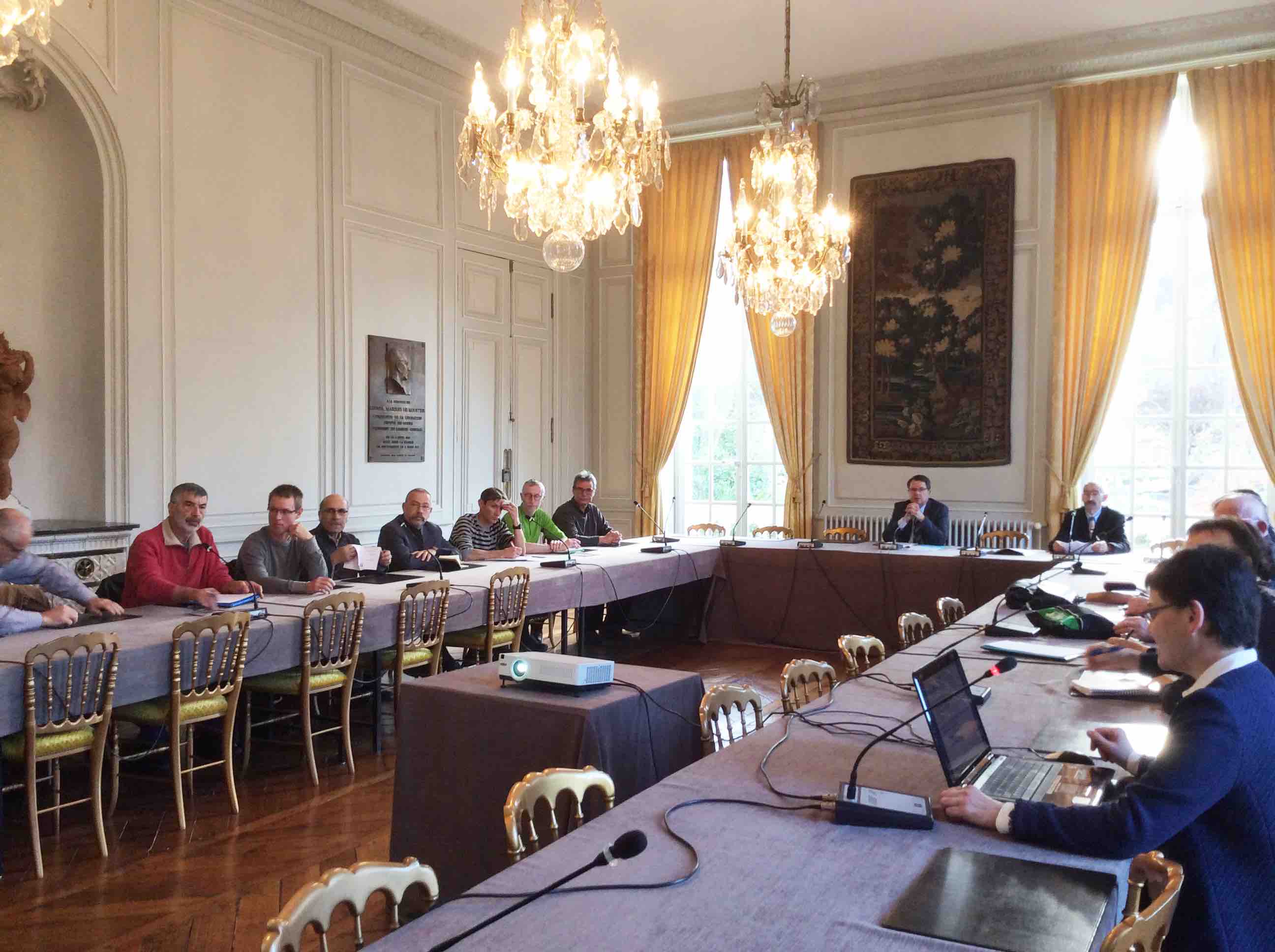 Un comité local abattoir dans le départemental du Doubs.