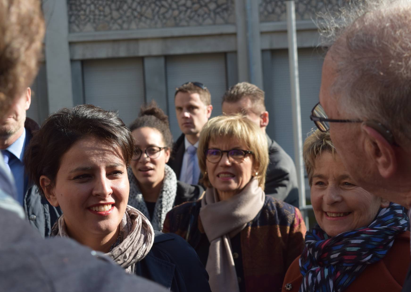 La ministre de l’Education était en visite au Lycée Jules Haag de Besançon, lundi 13 février 2017.