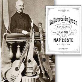 Napoléon Coste, virtuose de la guitare et le plus grand compositeur français du XIXe siècle