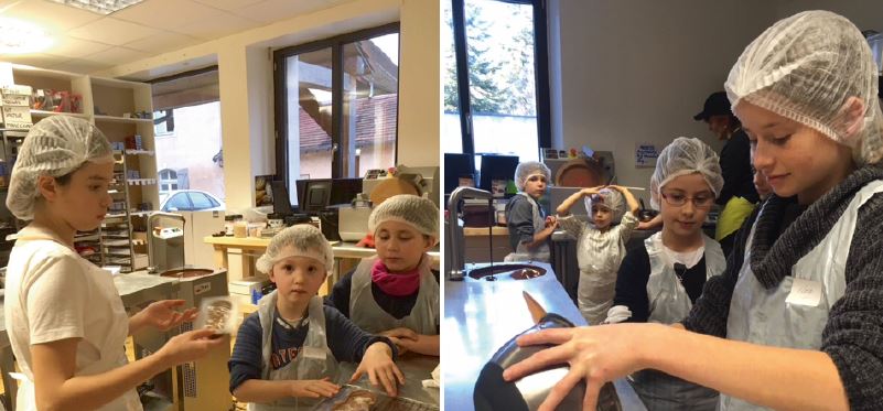 La Fabrique du chocolat à Ornans.