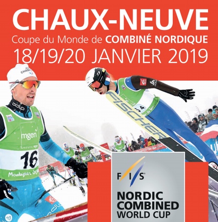 La Coupe du Monde FIS de combiné nordique à Chaux-Neuve, les 18, 19 et 20 janvier 2019
