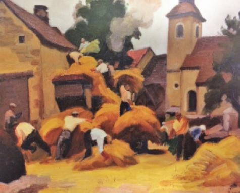 Le peintre Jules-Emile ZINGG (Montbéliard 1882- Paris 1942)