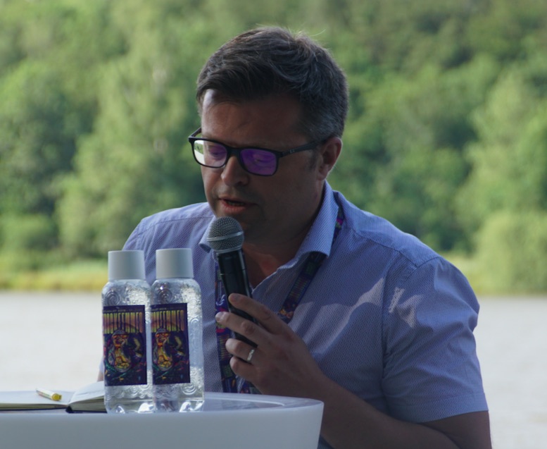 Frédéric Adam, responsable partenariat des Eurockéennes Frédéric Adam, responsable partenariat des Eurockéennes