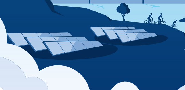 Le plus grand parc photovoltaïque de Franche-Comté à Picarreau.