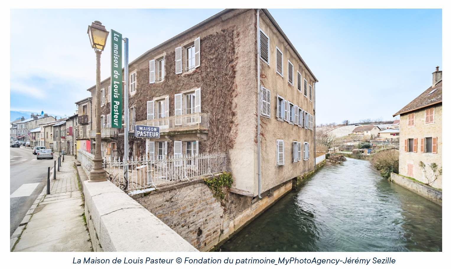 La maison de Louis Pasteur à Arbois va être rénovée.