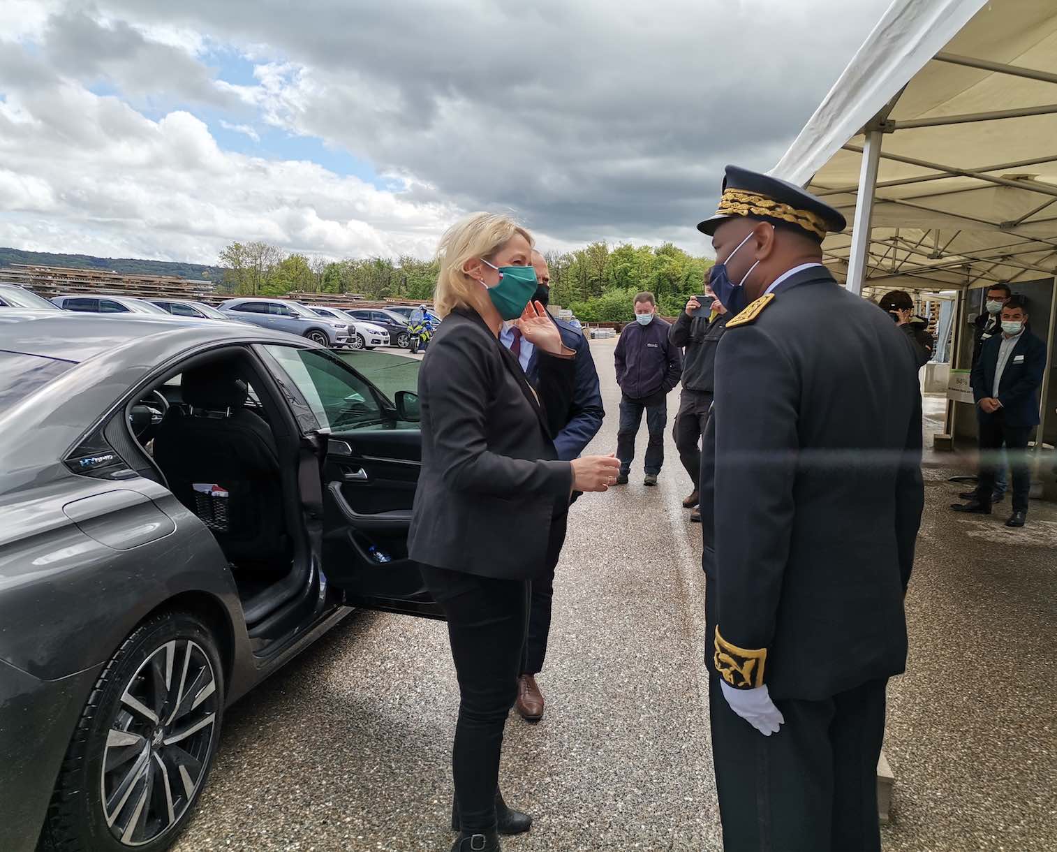 L’entreprise Vieille Matériaux a reçu la visite de la ministre de la Transition écologique.