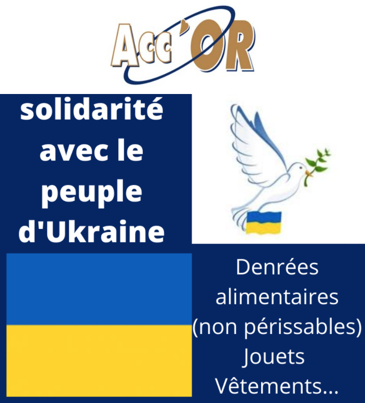 Les commerçants d&rsquo;Ornans en solidarité avec le peuple d&rsquo;Ukraine