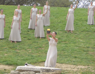 Passage de la flamme olympique dans le Doubs en juin 2024