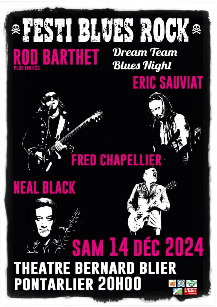 FESTI BLUES ROCK à Pontarlier samedi 14 décembre 2024
