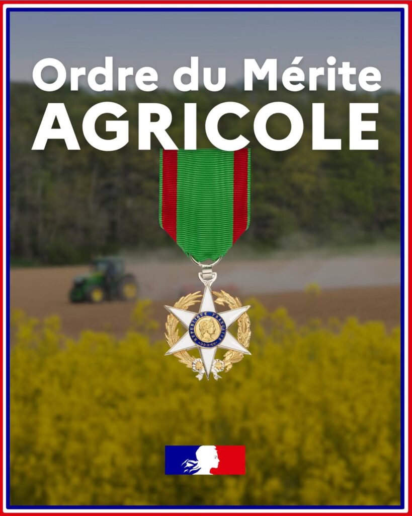Les promus de l’Ordre du Mérite Agricole en Franche-Comté