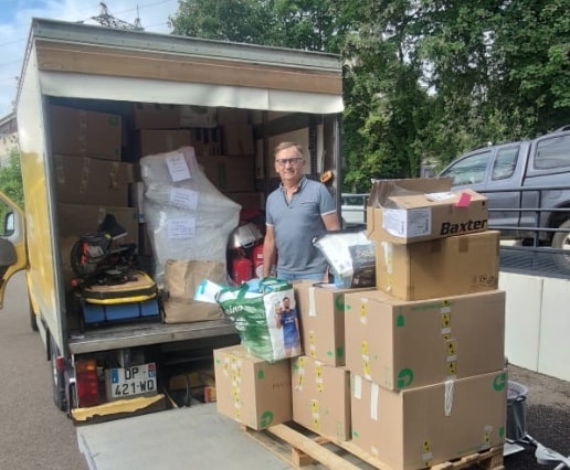 Deux semi-remorques partiront ce mois-ci pour l’Ukraine