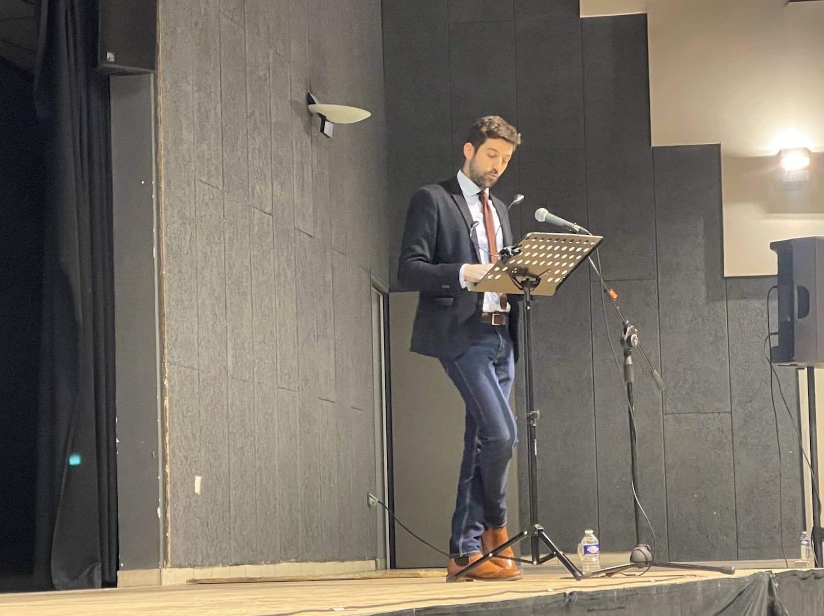 Campagne municipale à Ornans : Pierre LIÈVREMONT a tenu une première réunion publique