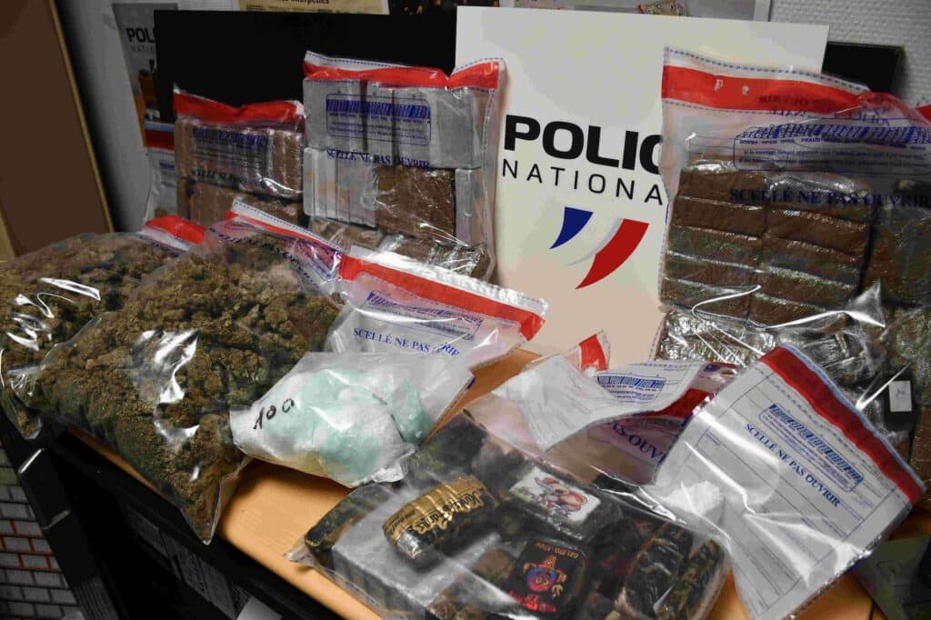 Deux hommes interpellés à Besançon avec près de 12 kilos de stupéfiants