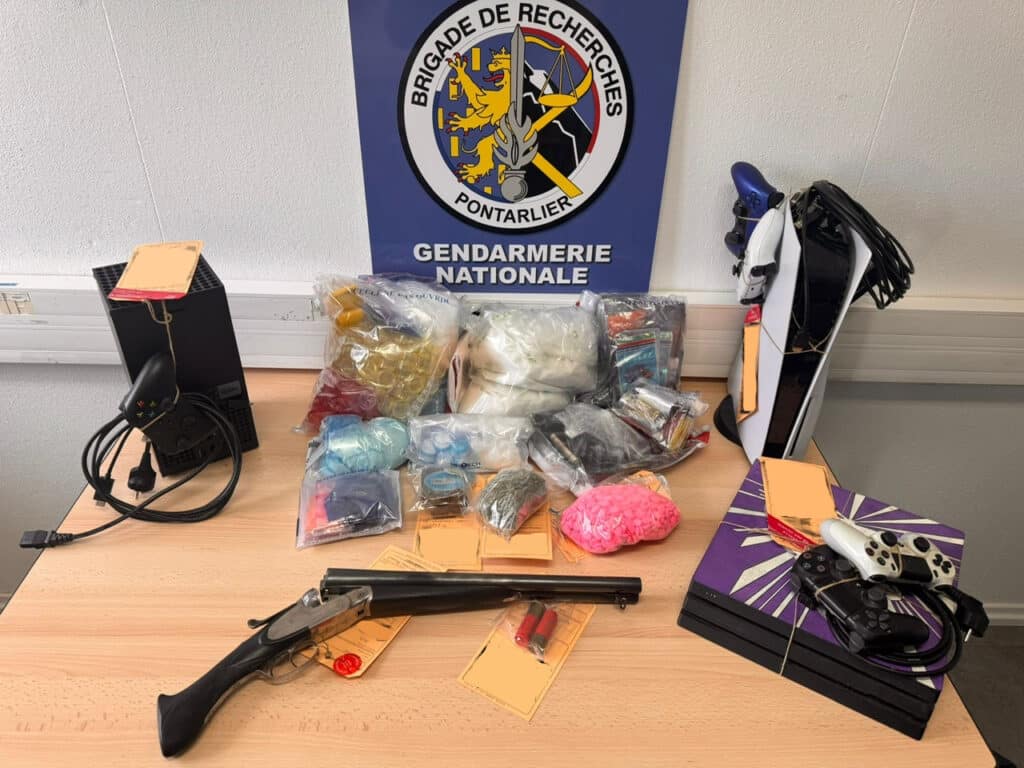 Coup de filet contre le trafic de stupéfiants dans le Haut-Doubs