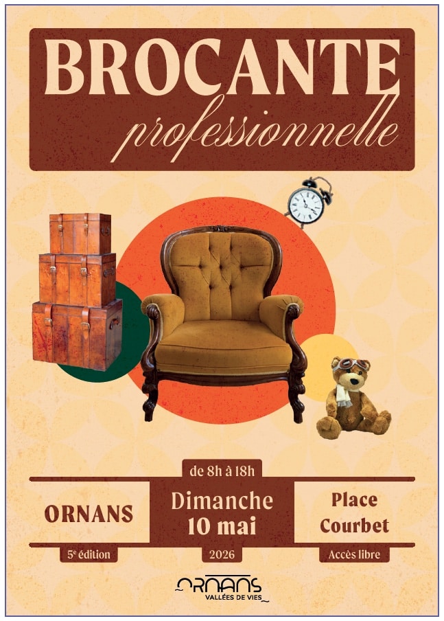 La brocante professionnelle fait son retour à Ornans