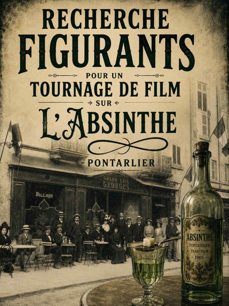 Devenez figurant dans un film tourné à Pontarlier