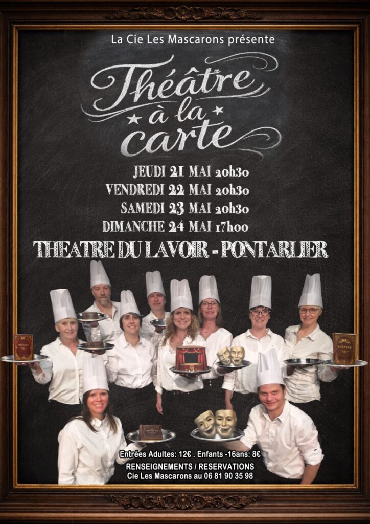 La troupe pontissalienne Les Mascarons vous présente leur nouveau spectacle