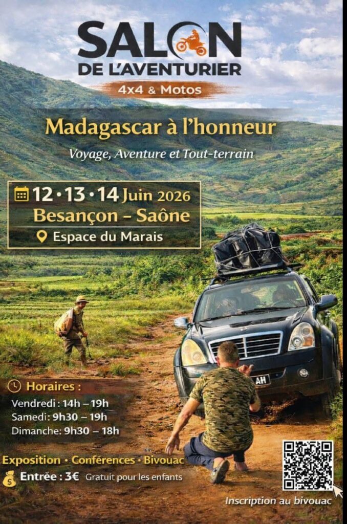 Salon de l’Aventurier 4×4 & Motos ce week-end à Saône