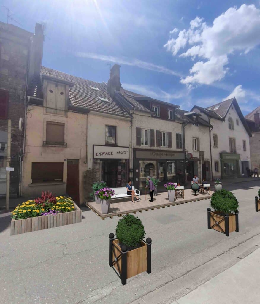 Le centre-ville d’Ornans inondé de bonnes nouvelles
