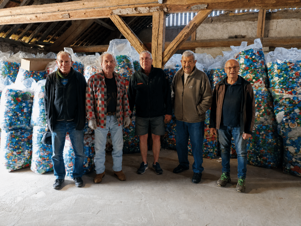 L’opération « Bouchons » : le recyclage au service de bonnes actions