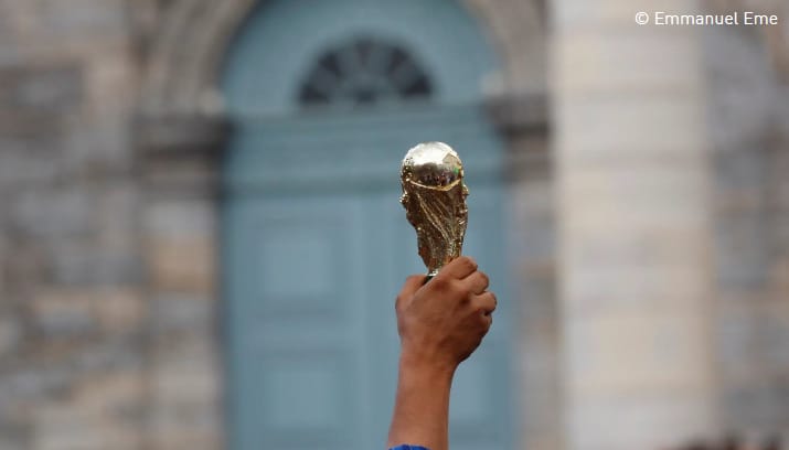 Coupe du monde de football : une fan zone à Besançon Battant pour la demi-finale des Bleus 