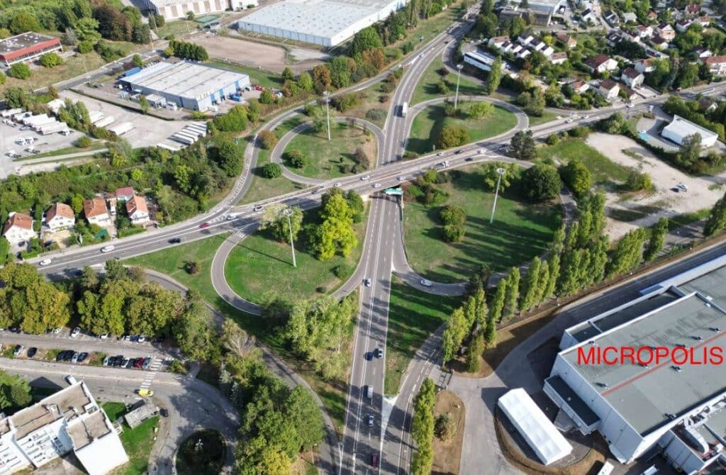 Aménagement de la RN57 à Besançon, des travaux préparatoires