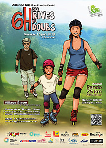 Les 6h des Rives du Doubs, le dimanche 16 juin 2013 à Besançon