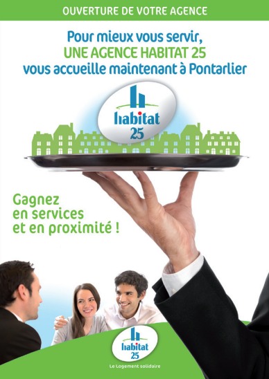 Habitat 25 ouvre une agence à Pontarlier.
