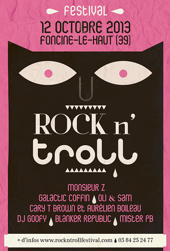8e Rock n’ Troll festival ce samedi 12 octobre 2013 à Foncine-le-Haut