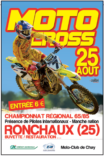 Moto-cross, le 25 août 2013 à Ronchaux