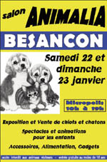 7e Salon Animalia, les 22 et 23 Janvier 2010 à Besançon
