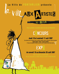 10ème édition “LA VILLE AUX ARTISTES 2007”