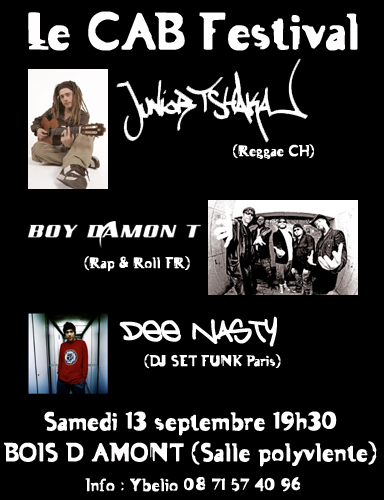CAB Festival les 12 et 13 septembre 2008