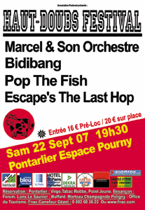 Le Haut-Doubs Festival 2007 vous invite