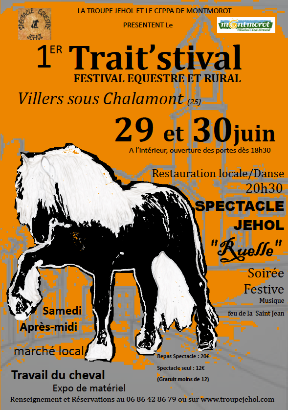 1er Trait’stival les 29 et 30 juin 2012