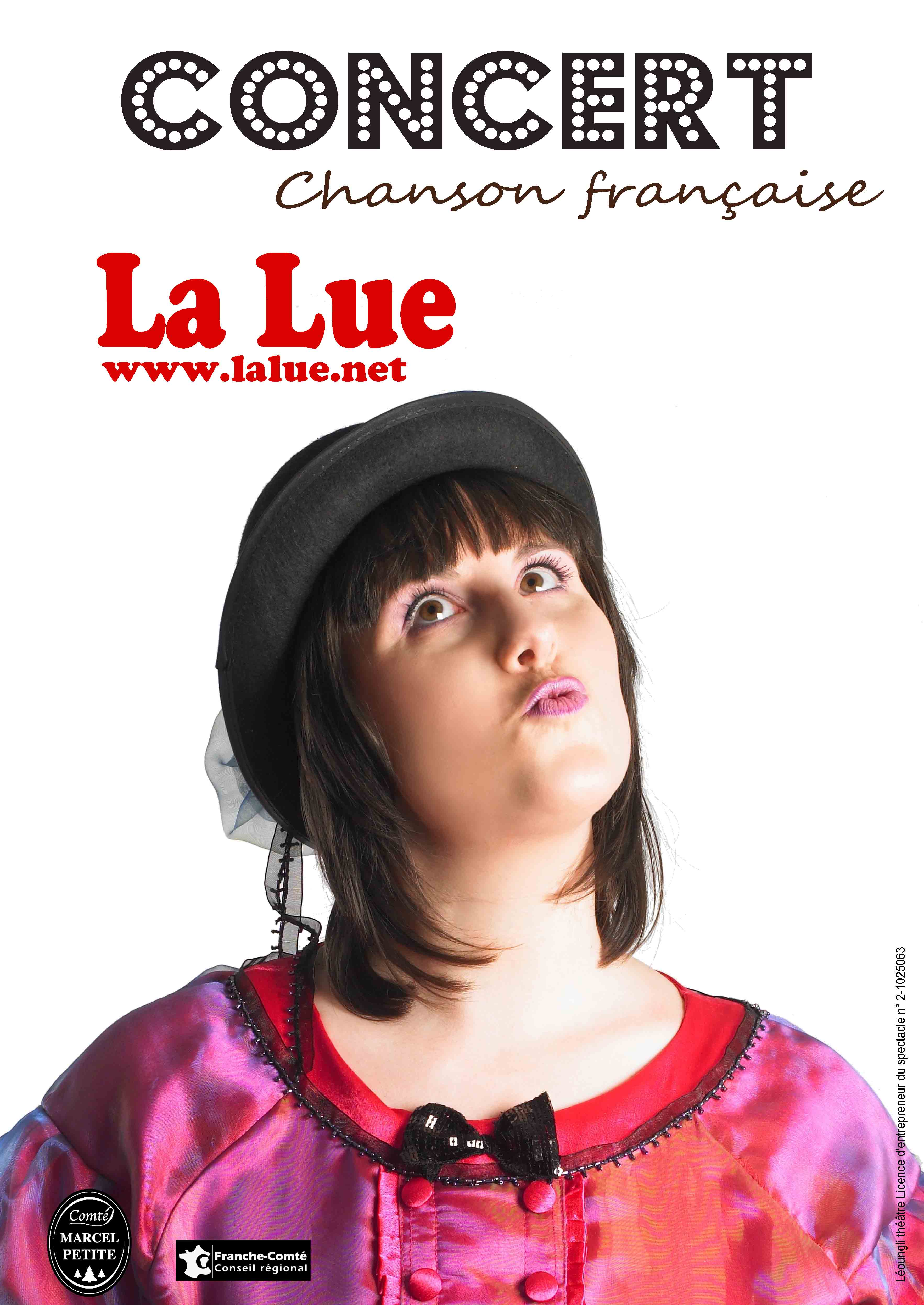 La Lue en concert au château de Joux, le 22 août 2010.