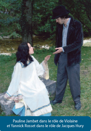 Théâtre au château de Cléron les 19, 20, 22, 24, 25 août 2010