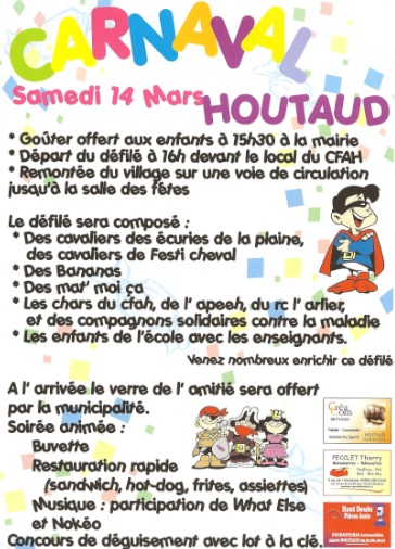 Carnaval à Houtaud