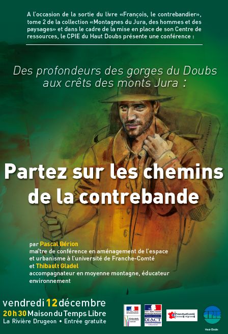 Partez sur les chemins de la contrebande, conférence le vendredi 12 décembre 2008